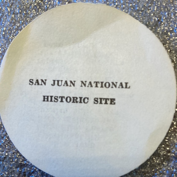 San Juan National Historic Site 2” Bronze Medal - Picture 7 of 7